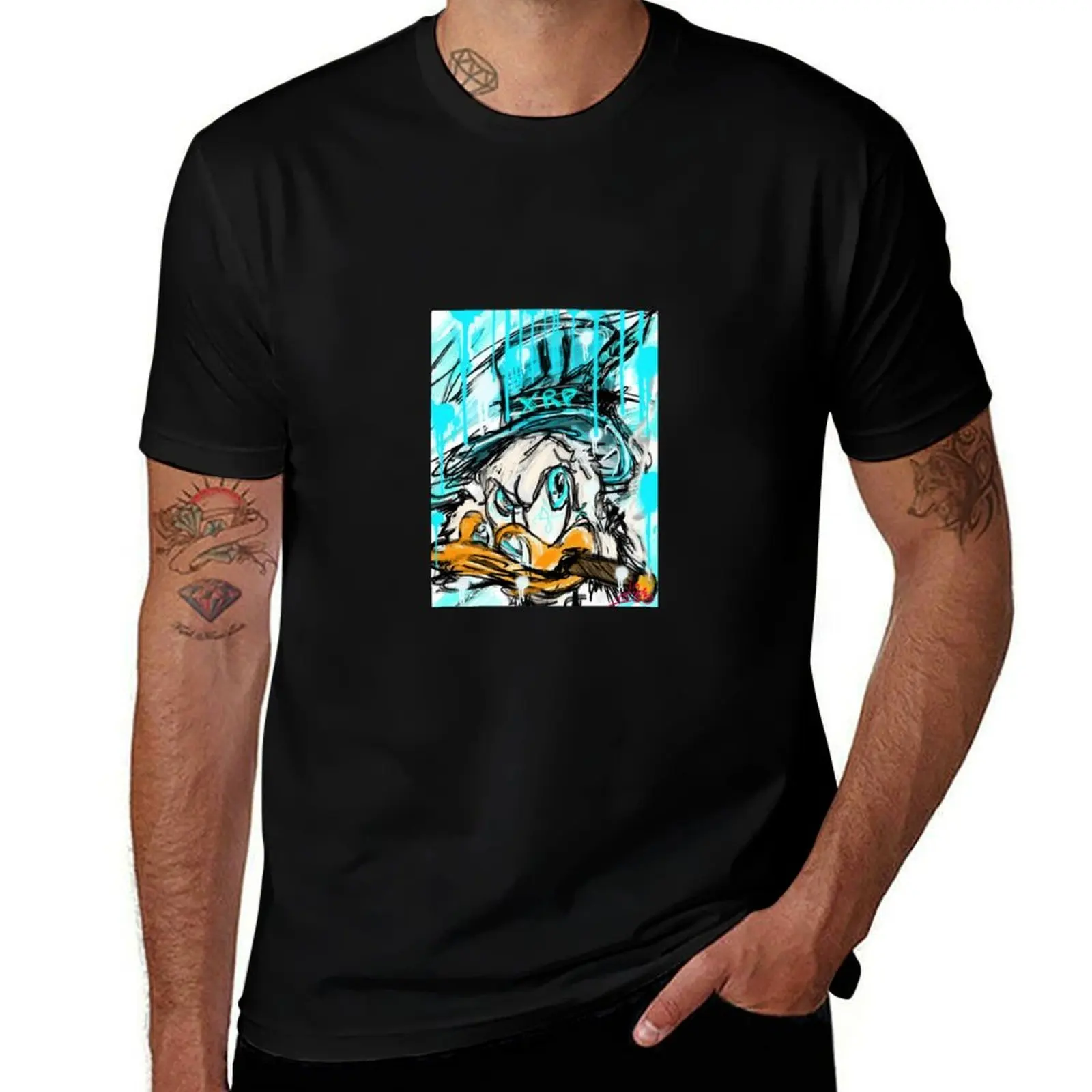 

XRP pop art T-Shirt graphics shirts graphic Aesthetic clothing compression shirt men