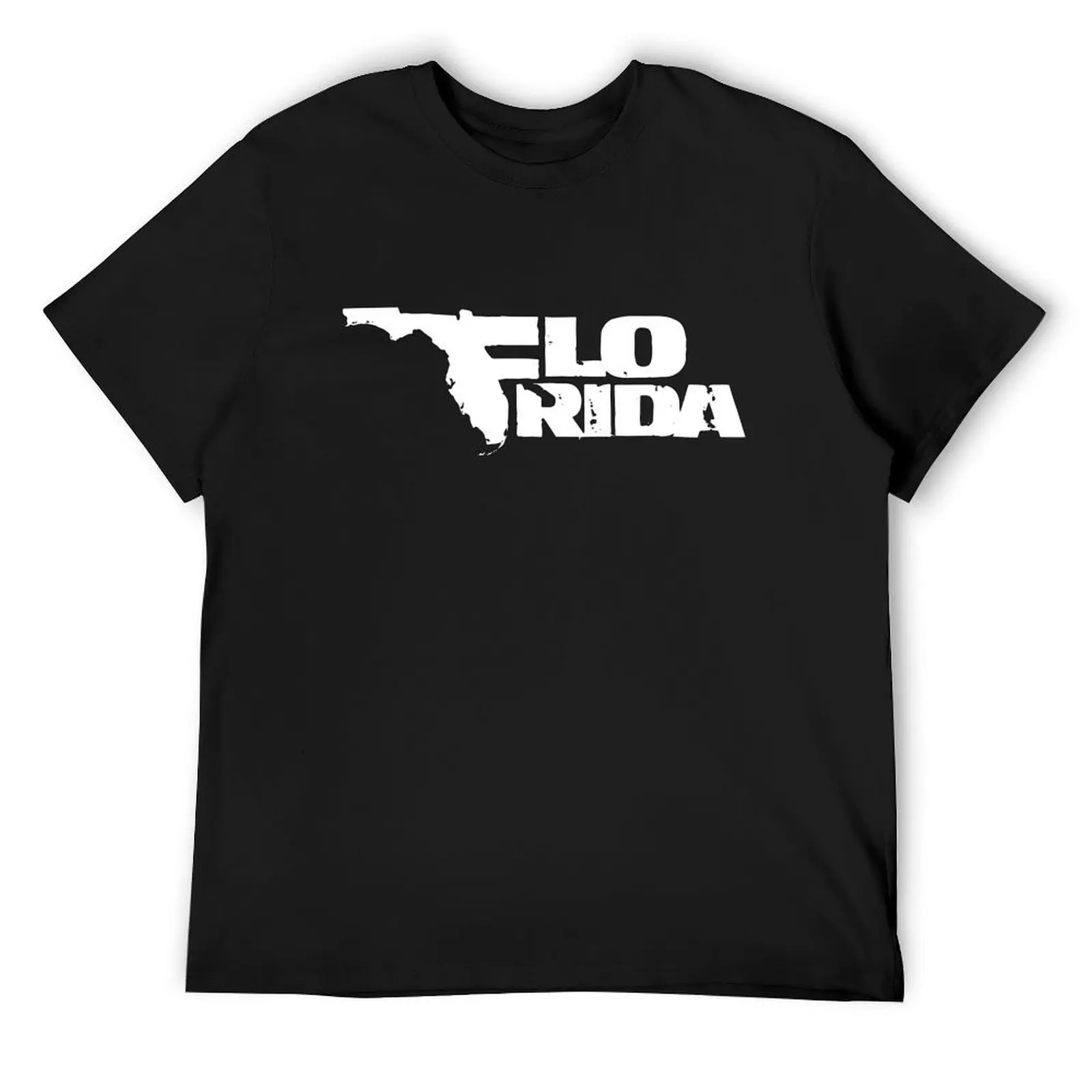 Flo. rida. logo cover T-Shirt quick drying oversized t shirt kawaii clothes men t shirt