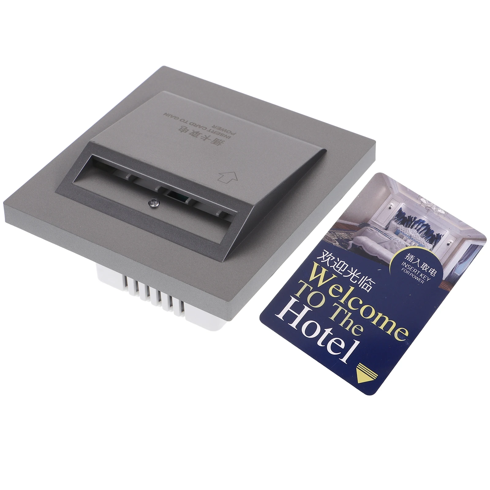 

Insert Card Power Panel Energy Saving Electricity Recognition Panel 40a High Current Capacity for Hotel Room Supply