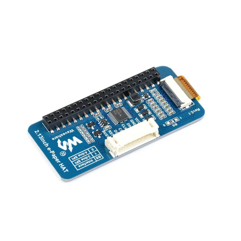 Waveshare 250x122, 2.13inch e-Paper HAT display for Raspberry Pi