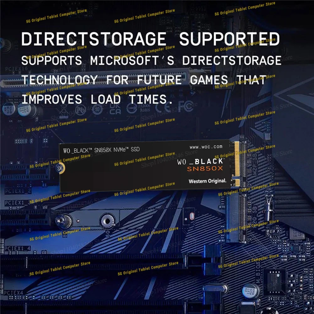 Disco duro interno de estado sólido SN850X SSD M.2 2024, 1TB, 2TB, 4TB, 8TB, 2280 PCIe, X4, para PS4, PS5, ordenador portátil y de sobremesa MLC,