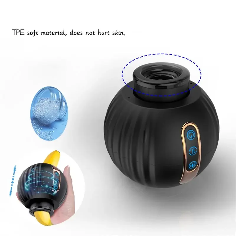 Rotating Silcon Doll For Men Usb Man Pornography Penianano Men's Automatic Sexes Vagina Toy For Man Women Vibrator Formen