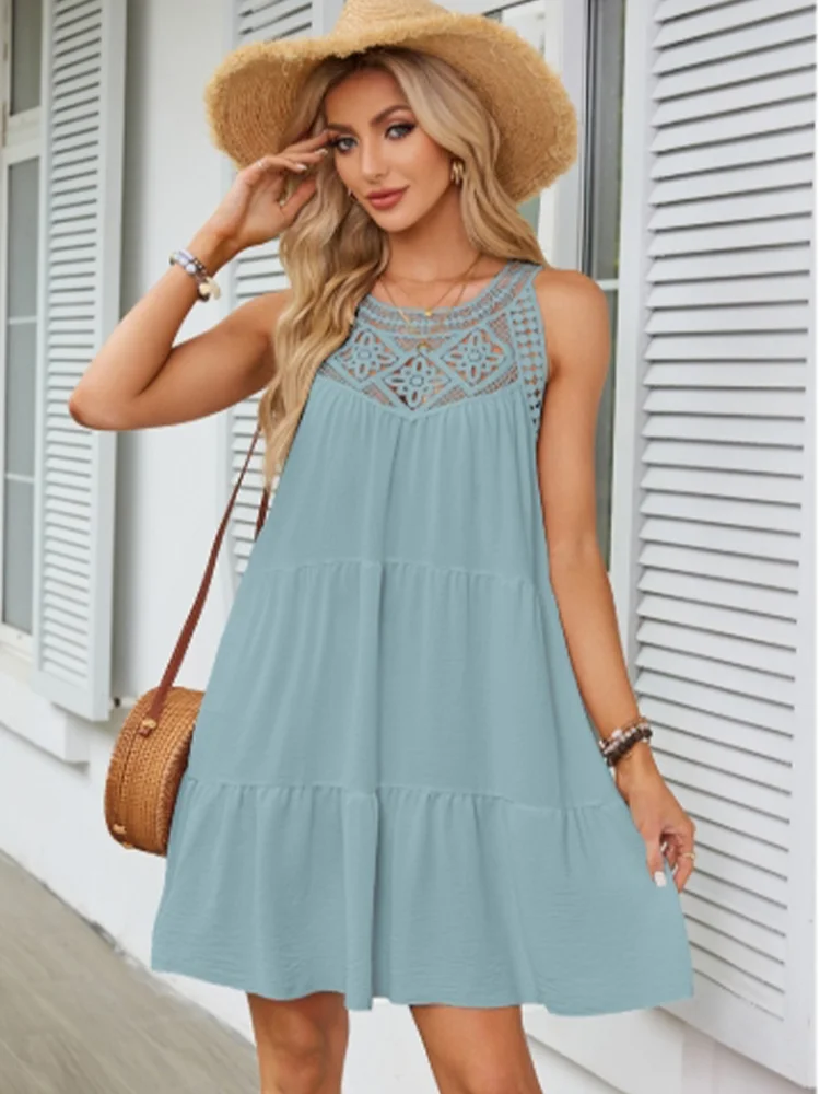 Women’s Lace Hollow Summer Dress