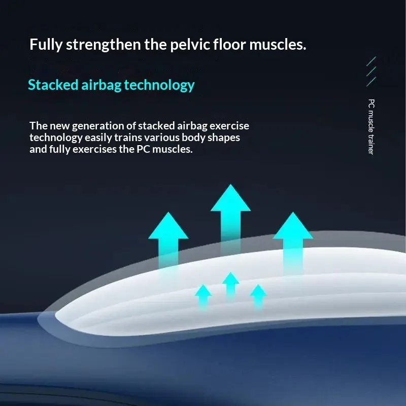 مدرب عضلات قاع الحوض USB شحن بعد الولادة الانتعاش الشرجي رفع التمارين بساط التدليك للنساء والرجال #4