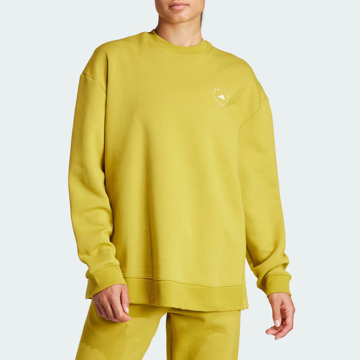 

Adidas genuine New Women's Loose Round Neck Sports Hoodie IT8306