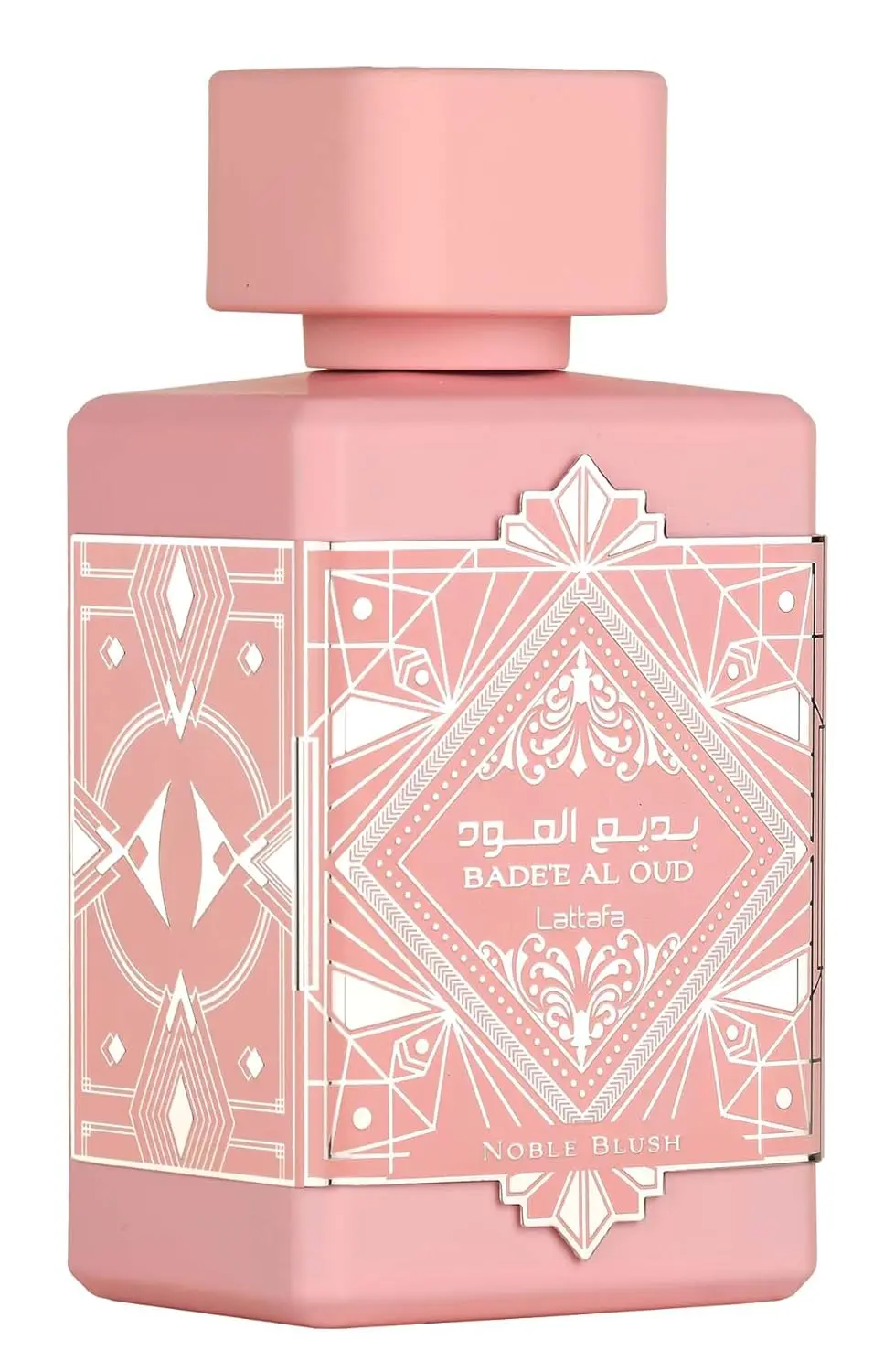 Lattafa Bade'e Al Oud Noble Blush for Unisex Eau de parfum Spray, 3.4 Ounce / 100 Ml