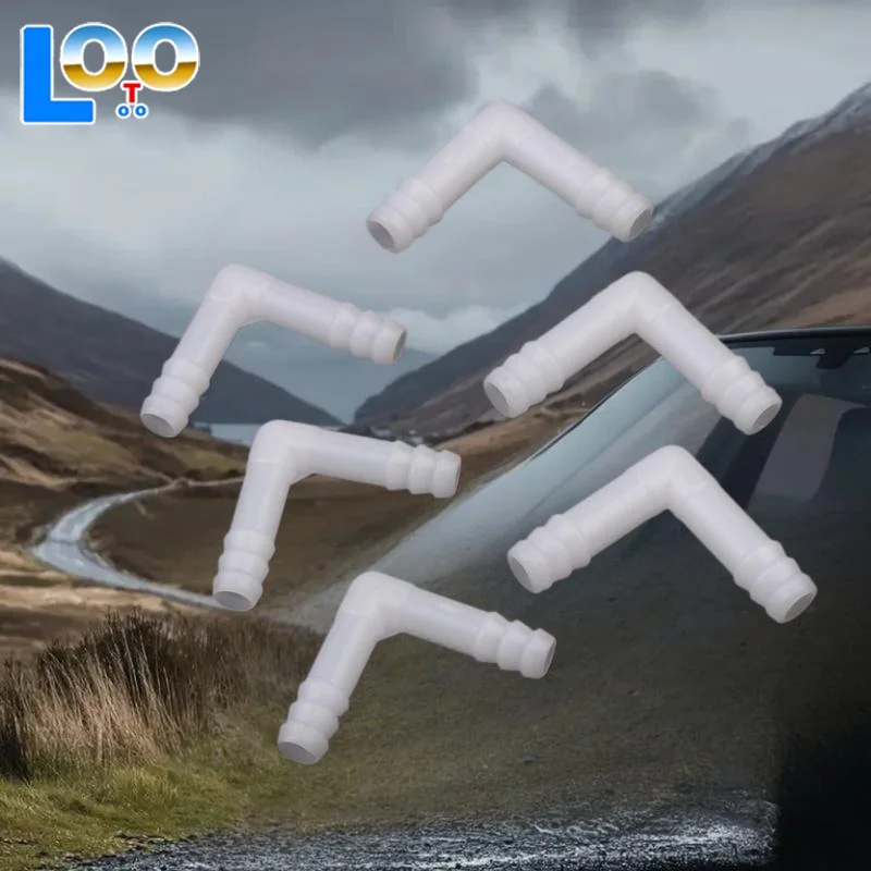 5 шт. 8/10 мм PE локтевой разъем для аквариума, воздушный насос, шланг, пагода, соединение для полива, орошения, садовый разъем для водопроводной трубы