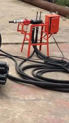 Customized Electric Mini DTH Drill Compact Energy Saving Mine Quarry System
