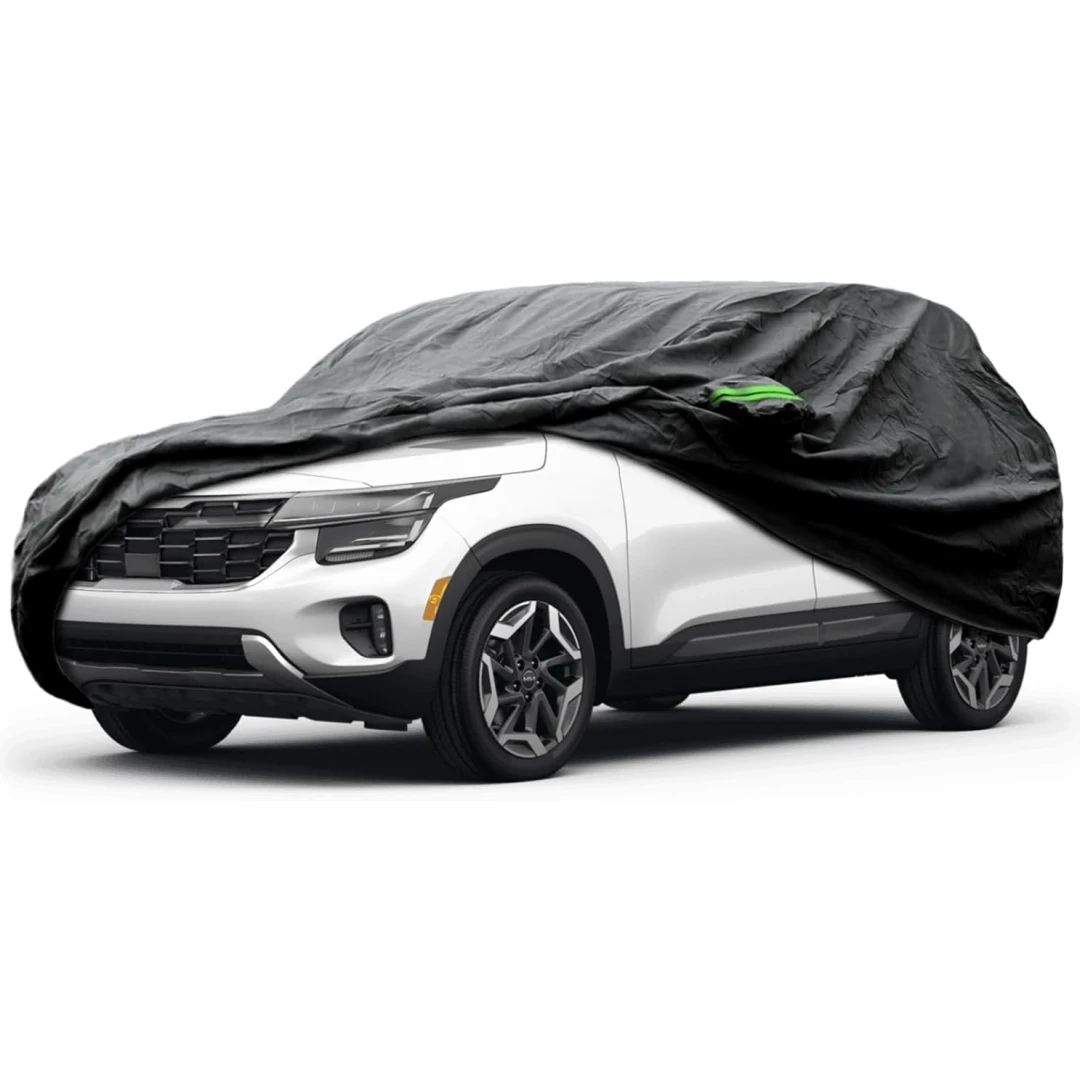 

Car Covers Custom Fit For Kia Seltos 2021-2025 Waterproof All Weather For Automobiles Rain Snow Sun Protector Indoor Outdoor