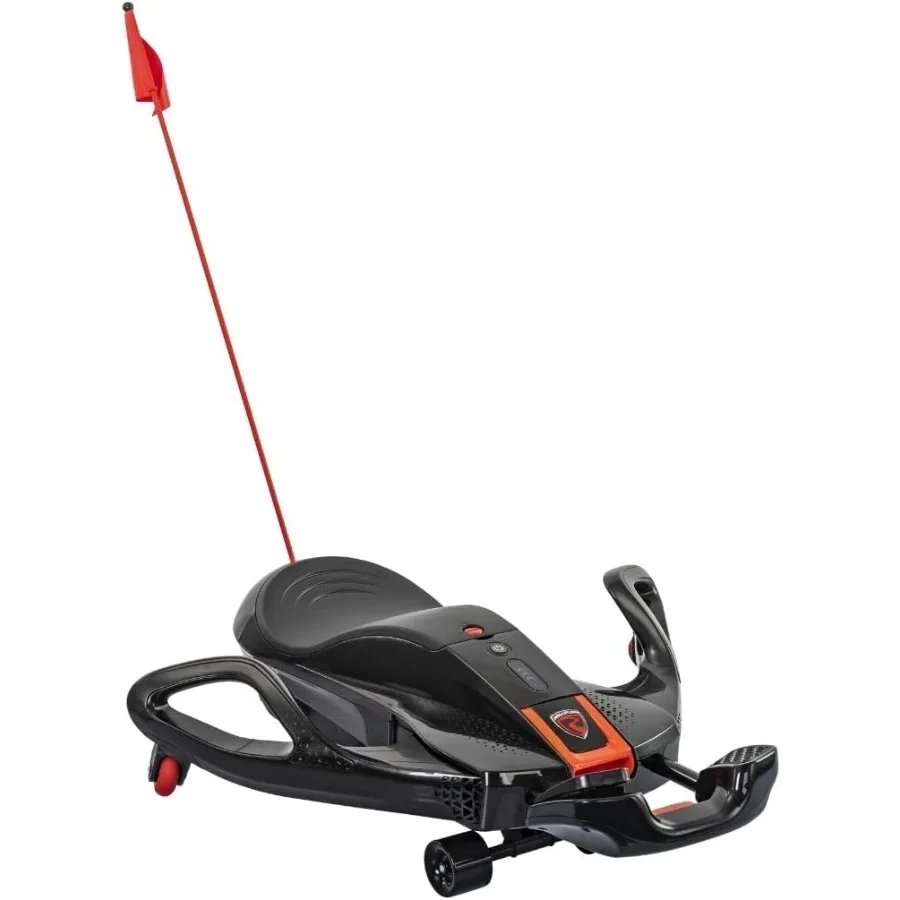 รถของเล่นไฟฟ้าสำหรับเด็กอายุ 6 ปีขึ้นไป พร้อมแบตเตอรี่ลิเธียมไอออน 24V กำลังสูง แฮนด์จับด้านข้างสำหรับการควบคุม ความเร็วสูงสุด 6.5 ไมล์ต่อชั่วโมง