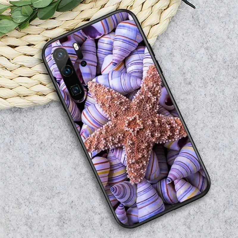 Seashells Sea Starfish Phone Case For Huawei honor Mate 30 40 50 20 8 70 5 9 10 Pro P x i s y Lite nova