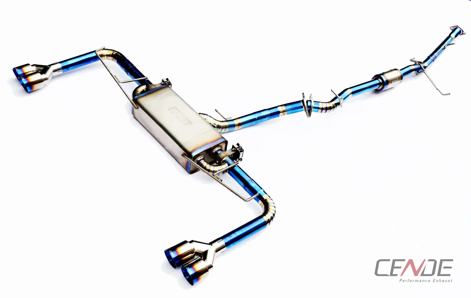 CENDE Performance Titanium Catback Exhaust for LEXUS NX300 with Exhaust Tips