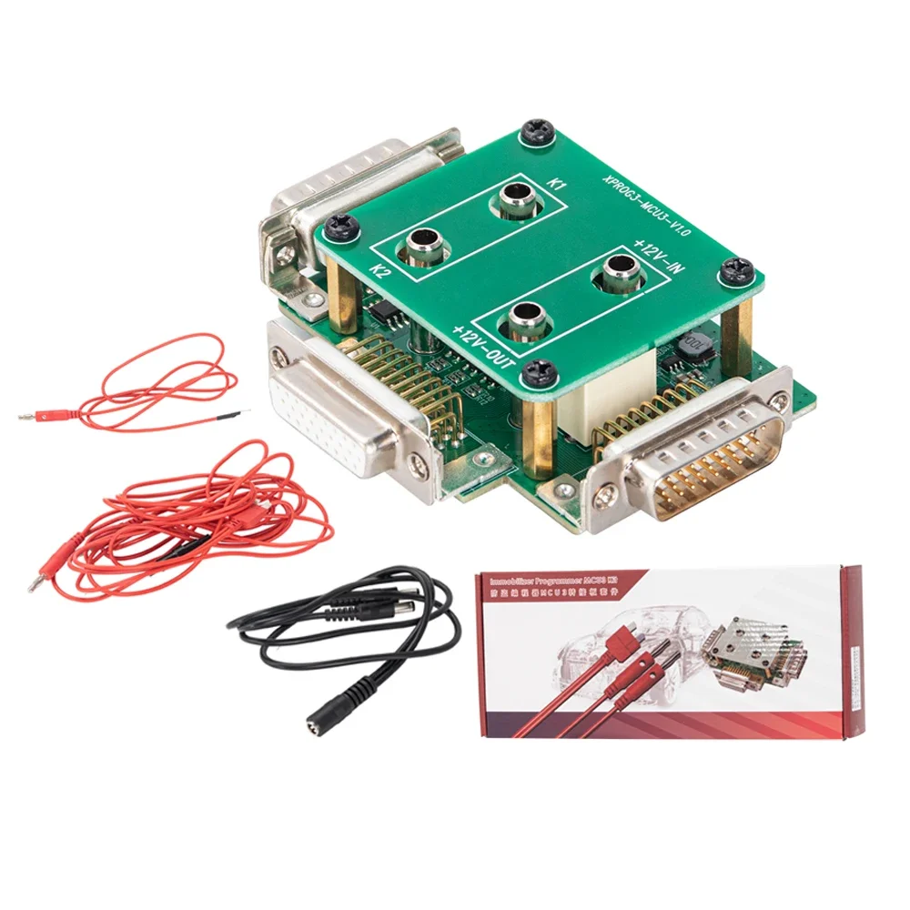 Adaptador MCU3 LAUNCH X-431 para X-PROG3 GIII: Programador Inmovilizador Mercedes Llaves Perdidas Lectura ECU/TCU IMMO Elite view 3