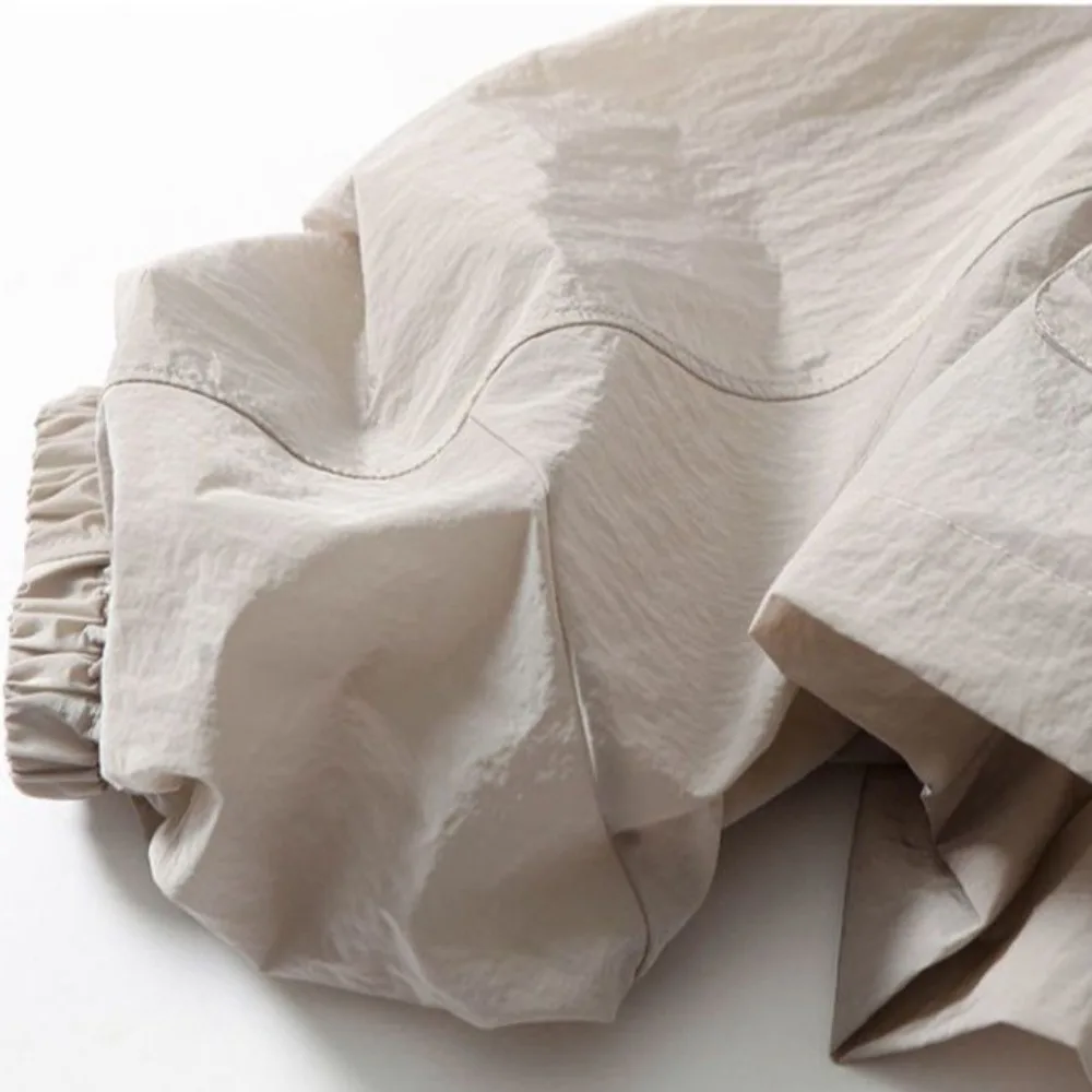 

Сплошной цвет, тонкая солнцезащитная одежда, свободная анти-УФ-защитная верхняя одежда с капюшоном для отдыха, солнцезащитное водонепроницаемое женское пальто, летнее