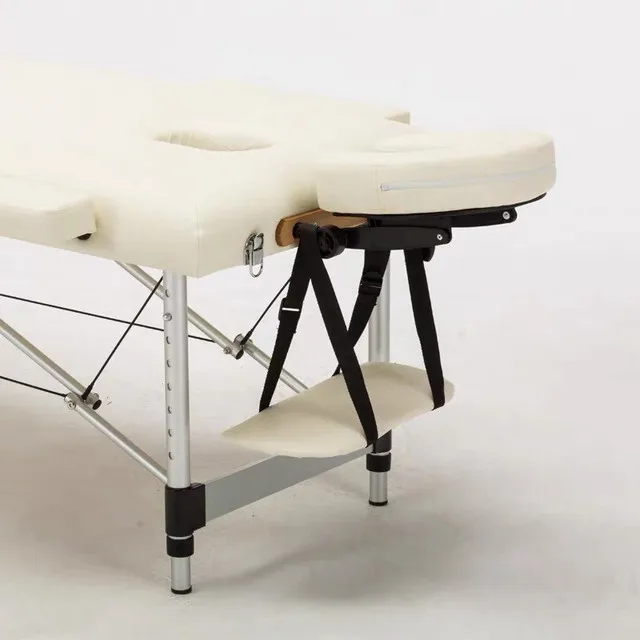 SPA massage table special leather pillow U pillow belt adjustable bracket, eyelash tattoo beauty massage table special