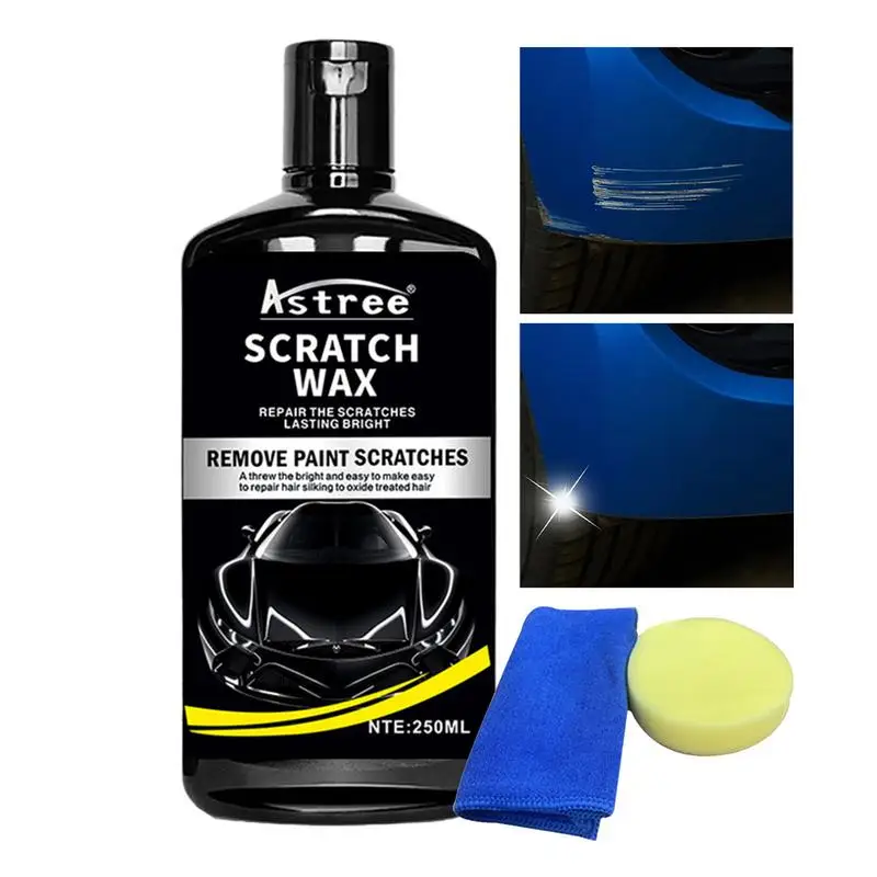 

Car Scratch Remover 250ml Polishing Wax Portable Powerful Agent For Auto Swirl Removing Light Scratches And Marks Paint Cleaner