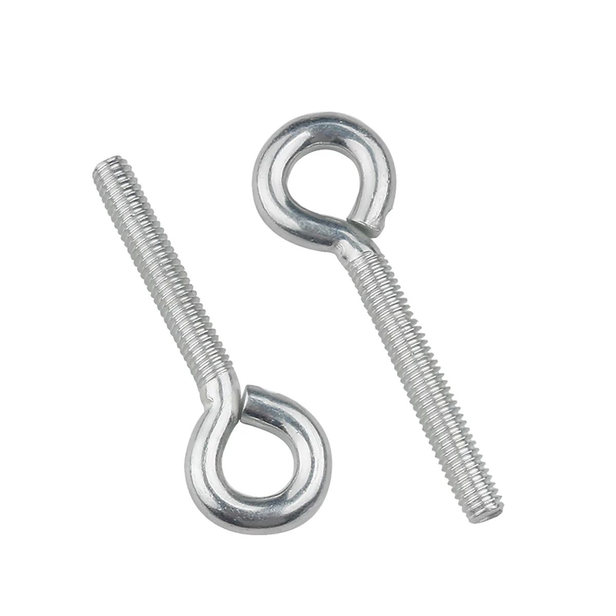 Leijiu Kohlenstoffstahl Augenschraube / Ringhaken / Ringbolzen / Geschlossene Schafösen-Maschinenschraube M3M4M5M6M8M10 – Detail 3