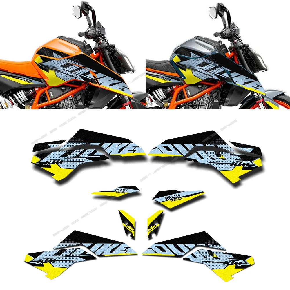 

125 250 390 Duke 2024 Sticker Accessories for KTM 390 Motorcycle Fairing Protection Anti-scratch Protection Graphic Stickers