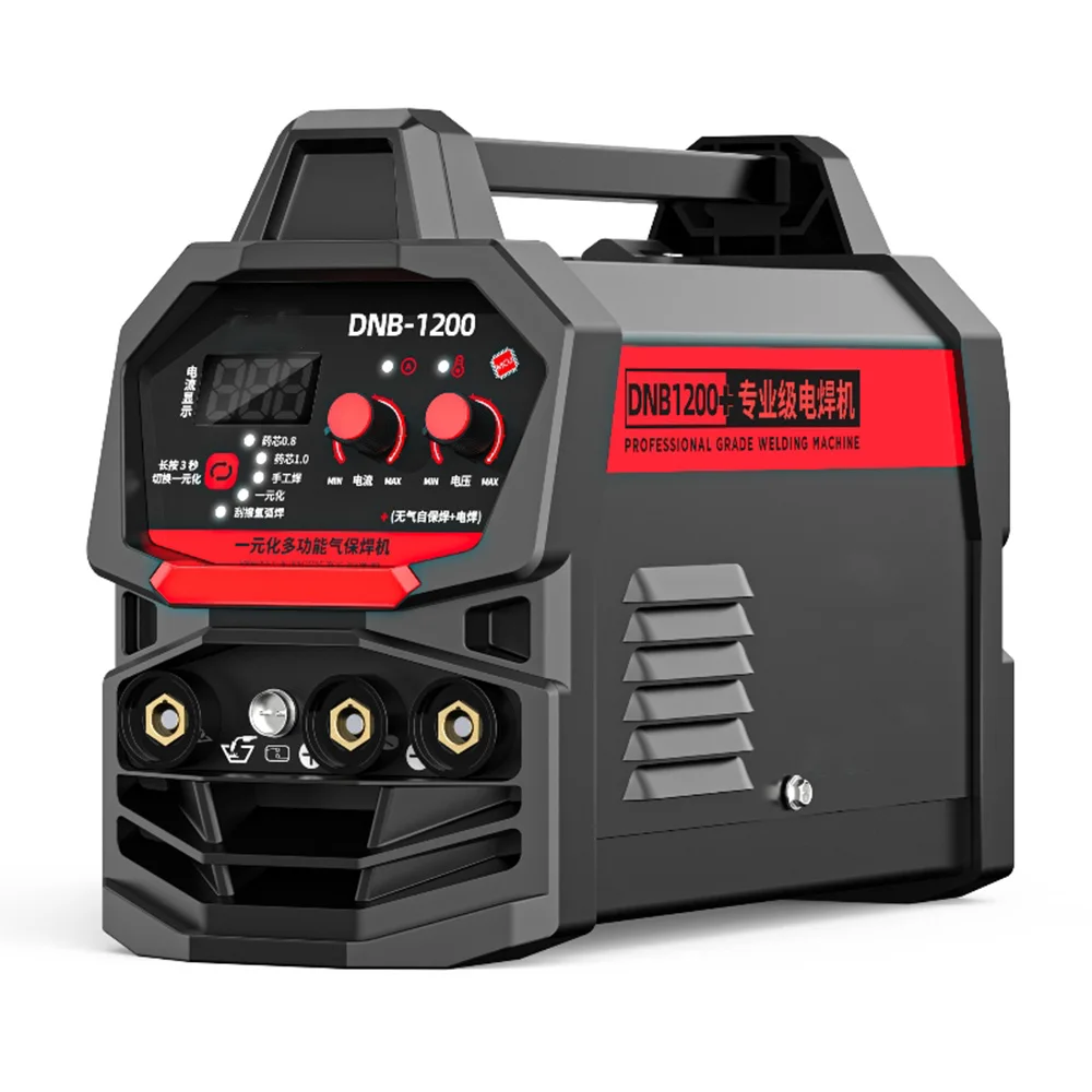 MIG-250MINI LED 110V/220V IGBT Inverter Welder Flux MIG/Lift Tig/Stick 3-In-1 MIG Welding Machine OEM view 2