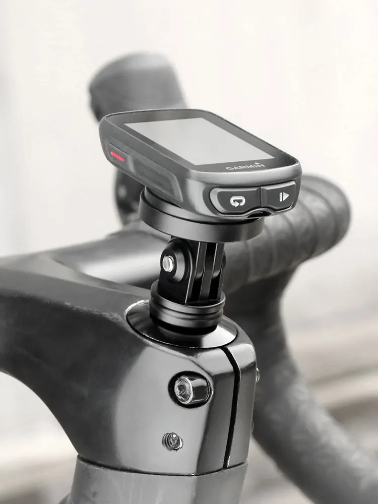 AliExpress DEEMOUNT Deemount Bicycle Fork Stem Top Cap Stand Headlight Holder For Magicshine MTB Road Bike Computer Bracket Fits Gopro Sports Camera