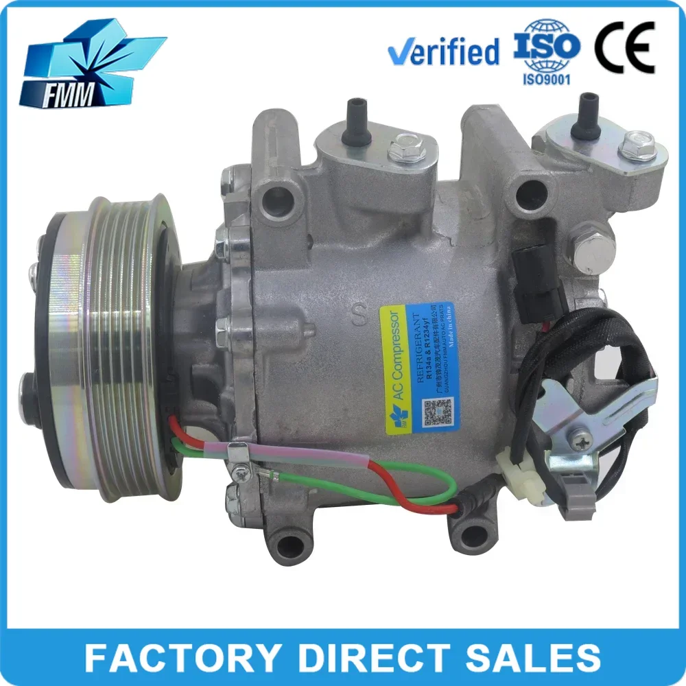 

TRSE07 Car Ac Compressor for Honda city FIT Jazz 38810RLC014 38810PWJZ11 38810RB0006 38810RD7Z01 38810RB0006 38800RB7Z020M201