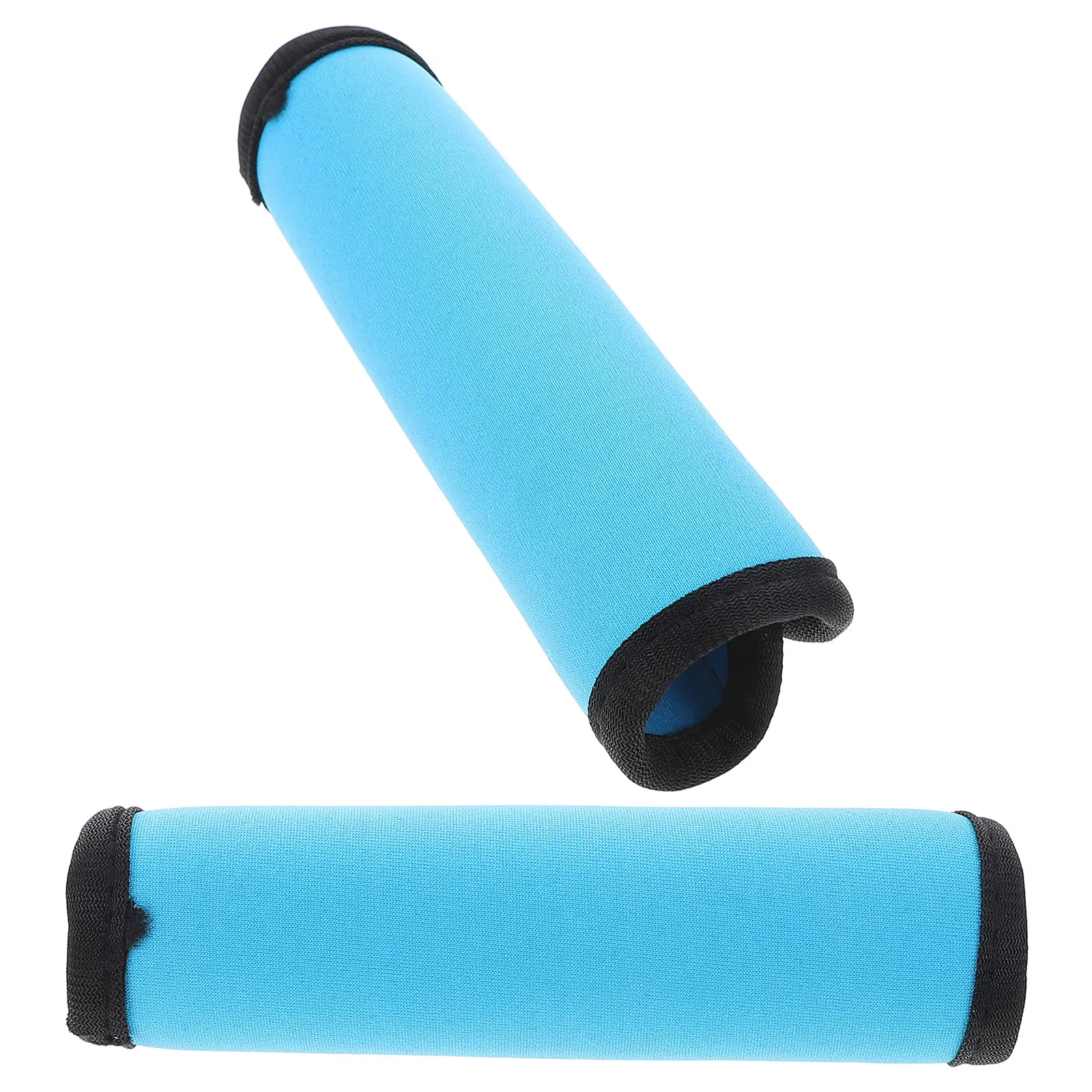 

2pcs Anti-slip Fitness Handle Neoprene Barbell Sleeve Leopard Pull Up Pad Set Dumbbell Cover Gym Weight Lifting Supply