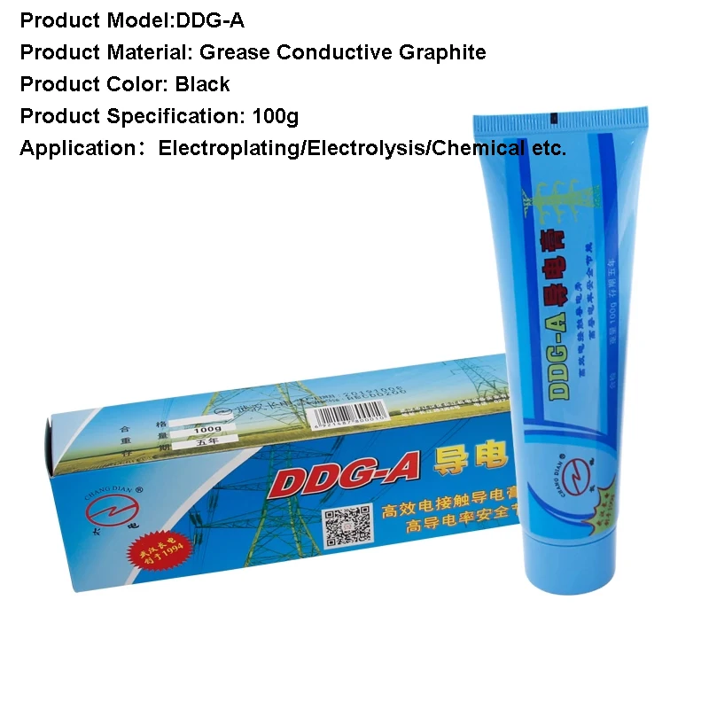 DDG-A 100g Conductive Paste Power Compound Grease Conductive Graphite High Temperature Resistant Corrosion Resistant