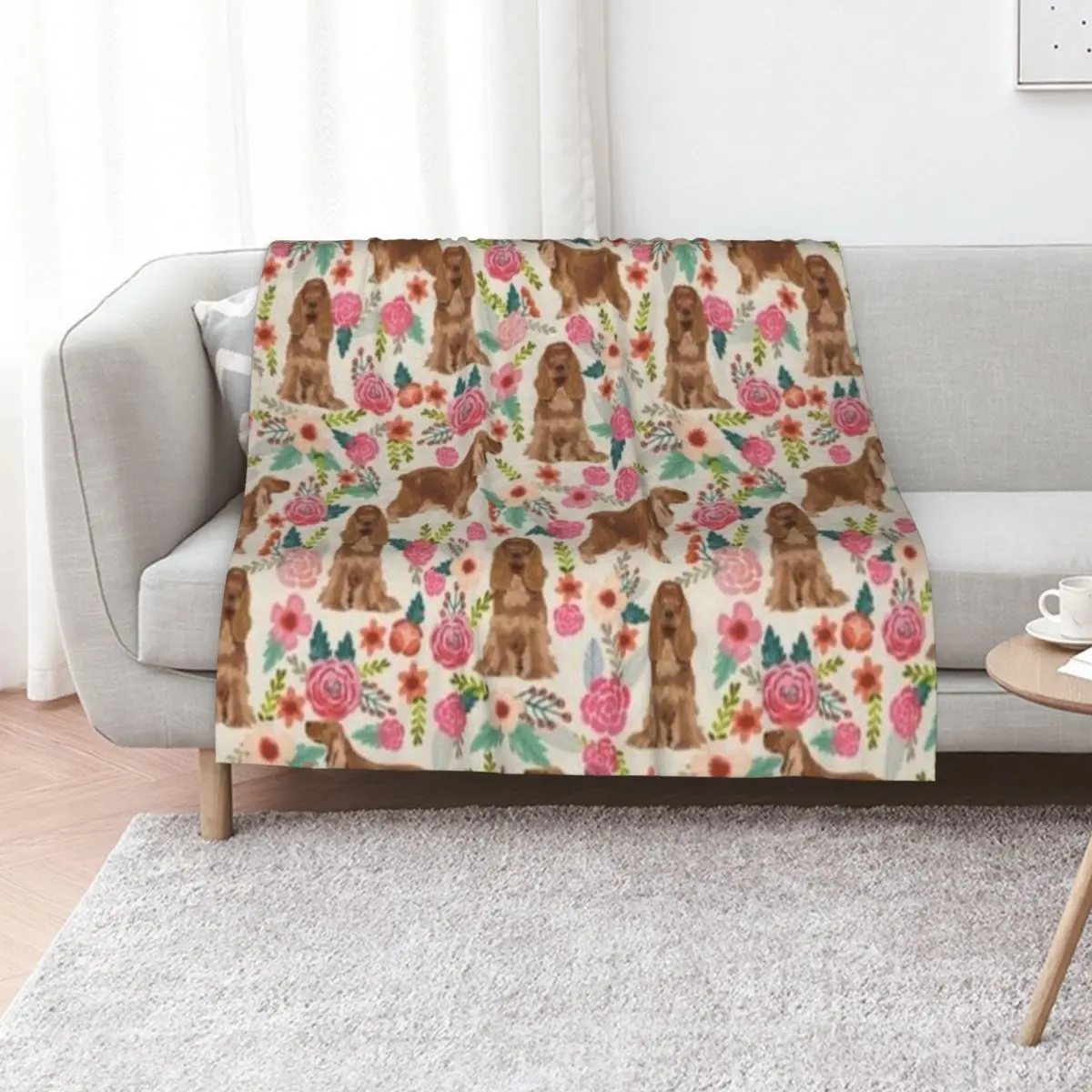 COCKER SPANIEL Throw Blanket For Baby Loose Luxury St Giant Sofa Furry Heavy Blankets