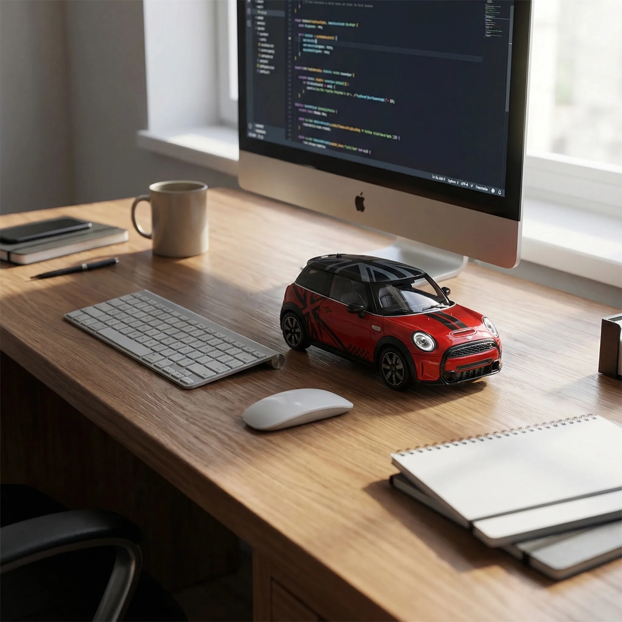 1:18 MINI Cooper S Simulation Alloy Car Model Children's Toy Car Boy Collectible Ornament Gift