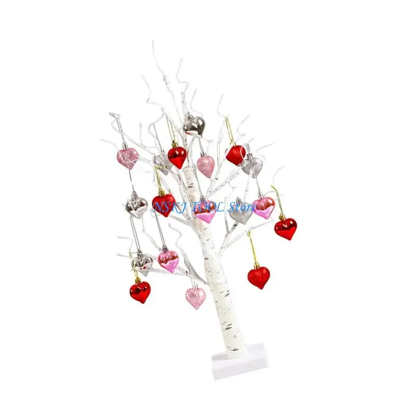 L8RC Heart Tree LED String Lights Providing Natural Garden Illuminations