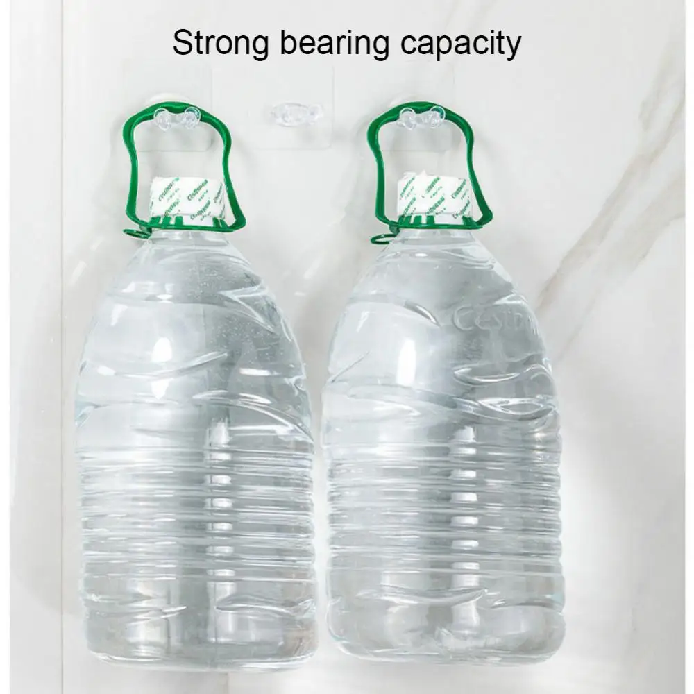 1/2/4PCS Transparent Hook Wire Rack Power Plug Storage Holder Wall Hook Cable Winder Household Products