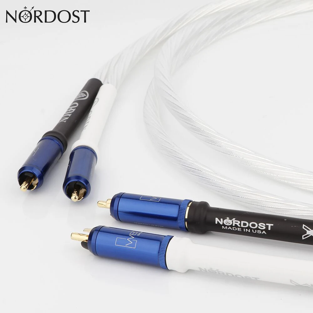 Preffair music ribbon Odin 2/ Odin 2 RCA audio cable WBT Gold Plated  RCA head is assembled With Nordost ODIN 2 Cable