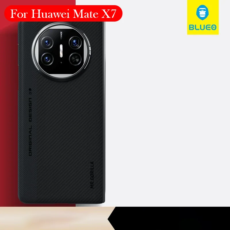 

Blueo Case For Huawei Mate X7 Kevlar Wireless Charging Back Cover Case for HUAWEI MATE X7