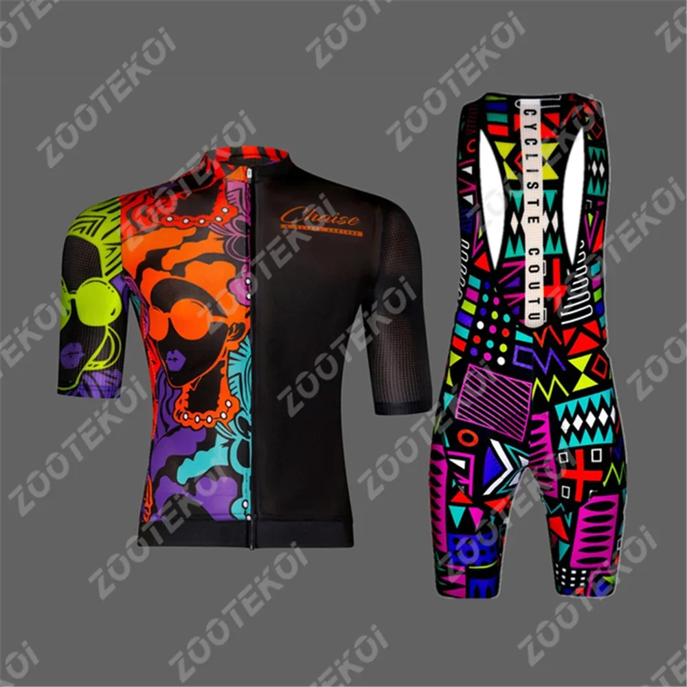 

Chaise Pro Team Jersey Set Mens Cycling Clothing Short Sleeve Kit Race Riding Uniform Summer Road Bike Ropa Ciclismo Hombre 2022