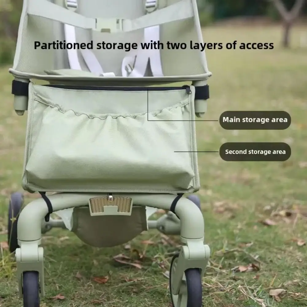 

Multifunction Stroller Storage Bag Large-capacity Waterproof Stroller Hanging Bag Oxford Cloth Diaper Bottle Mommy Bag