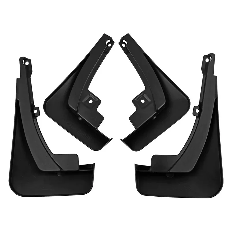 Universal 4pcs Flexible Car Mudguards Guards Mud Flaps Fender Flares Extra Wide Body Wheel Arches