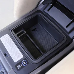 Car Armrest Box Central Secondary Storage Glove Phone Holder Container Organizer Case For Toyota Land Cruiser Prado 2004-2016