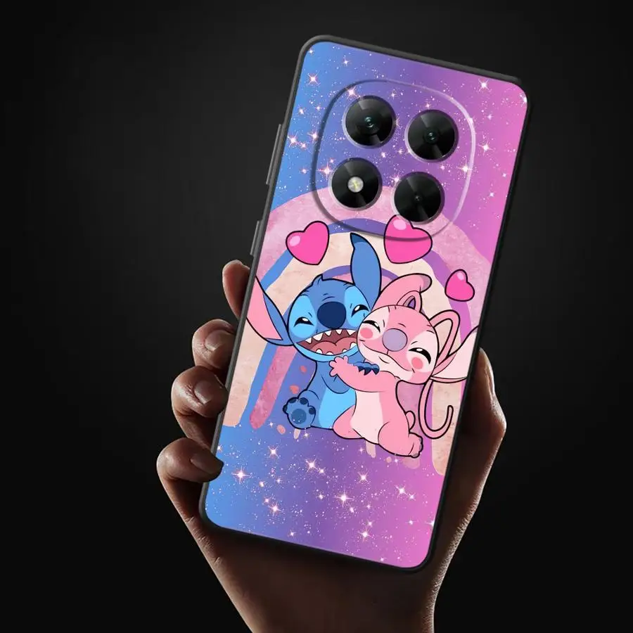 حافظة لهاتف Xiaomi Redmi Note 10 9 8 Pro 12S 11S 11 13 12 Pro Plus 9s 10S غطاء هاتف خلفي ناعم من Disney Stitch Friends