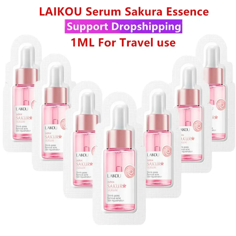 

1ML*5 Pack Moisturizing Serum Nourish Essense Brightening Rejuvenation Skin Whitening Serum Shrinking Pore Face Skincare