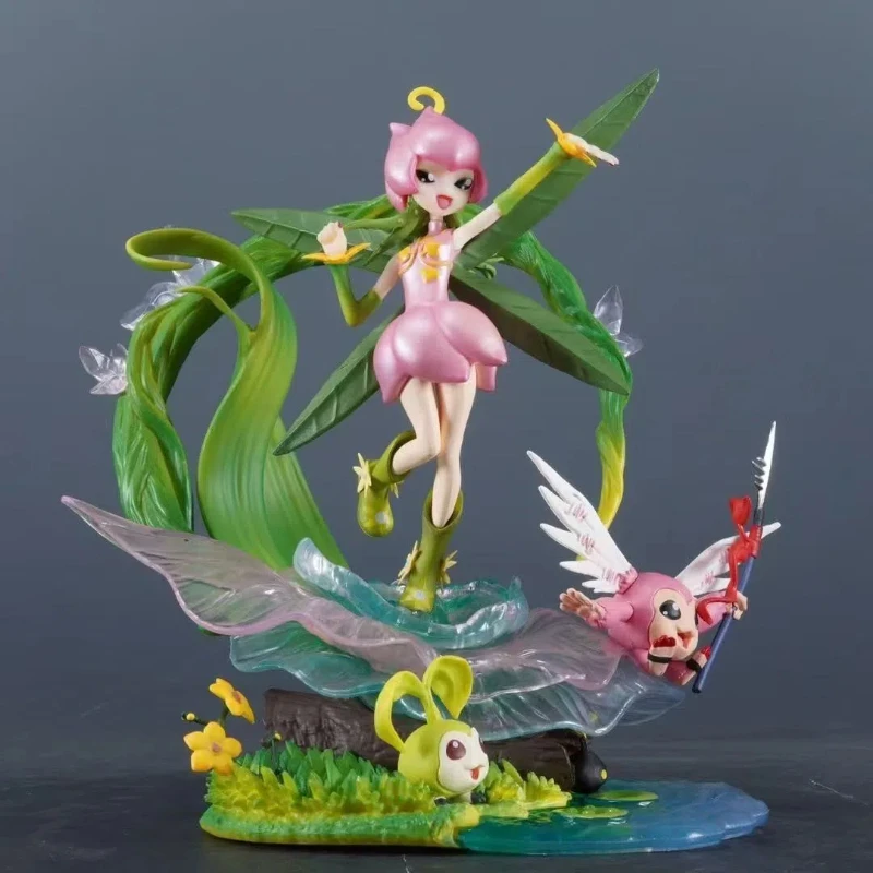 

Digimon Adventure Lillymon The Crybaby Palmon Perfect Form Action Pvc Figure Toys Collect Decoration Animation Peripheral Gift