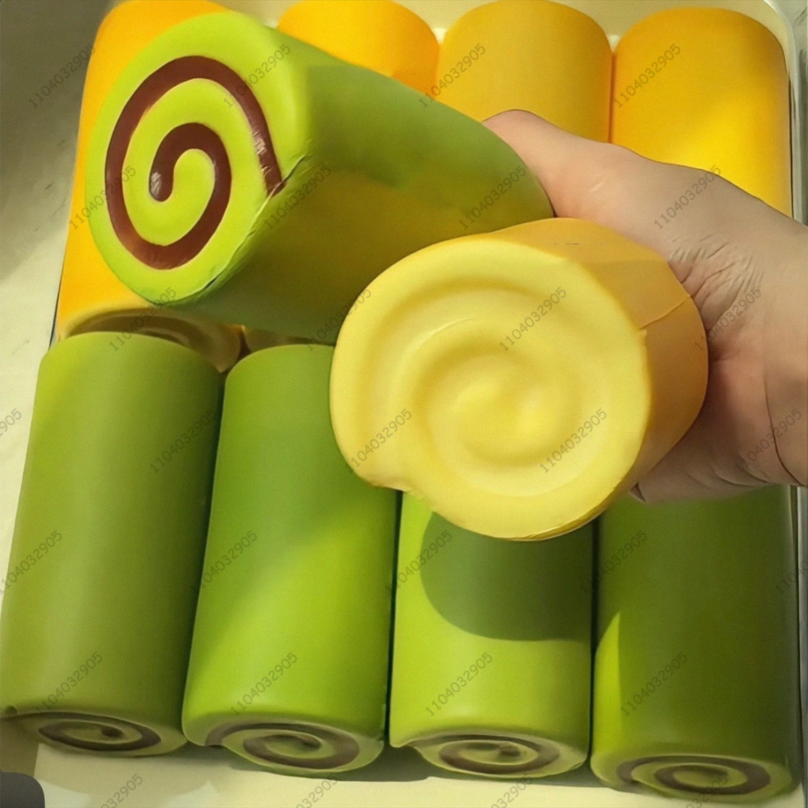 Fruit Zwitserse Rol Squishy Speelgoed Langzaam Stijgende Chocolade Cake Roll Knijpspeeltje Trage Rebound Anti Stress Release Hand Relax Gift Speelgoed