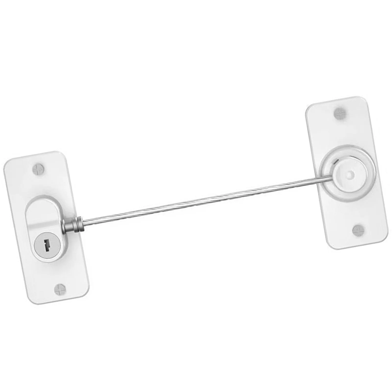 

Childproof Cupboard Door Latch Household Safety Sliding Door Lock for Refrigerators Washing Machines