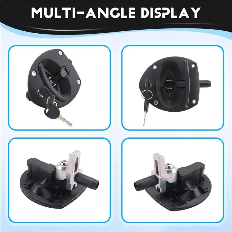 A73X-For الكمون لمولد كوهلر متوافق مع مزلاج الباب T-مقبض مع مفتاحين 0406-0972-01