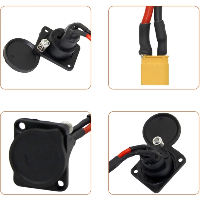 【TODAY-BUY】~@ For INOKIM OXO OX Scooter XLR Cannon 3-Pin XT30 Charging Port Power Socket
