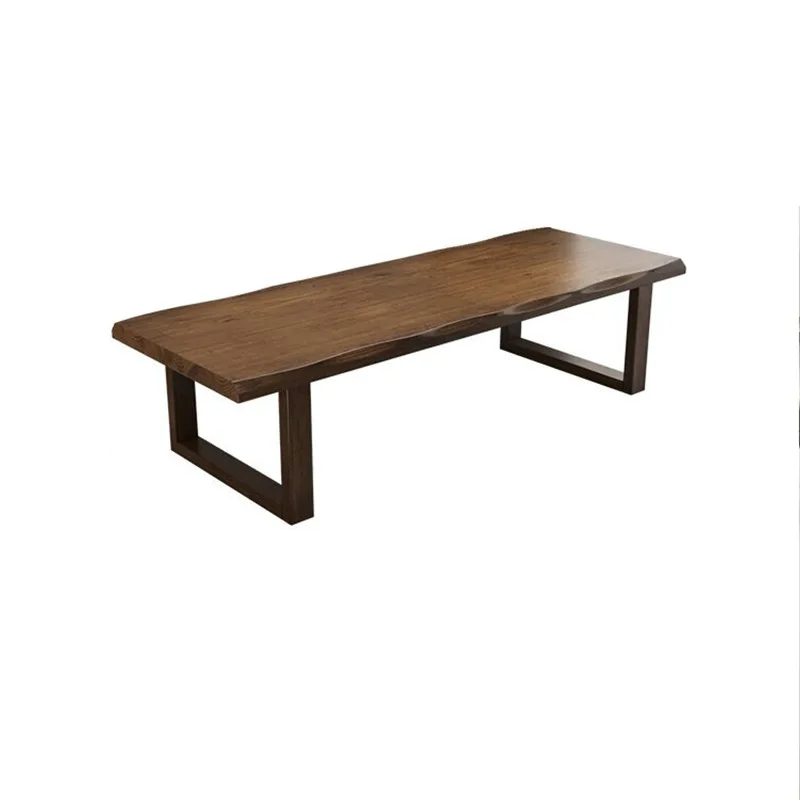 Modern and simple, household solid wood tea table and chairs, combined reception, kung fu tea table
