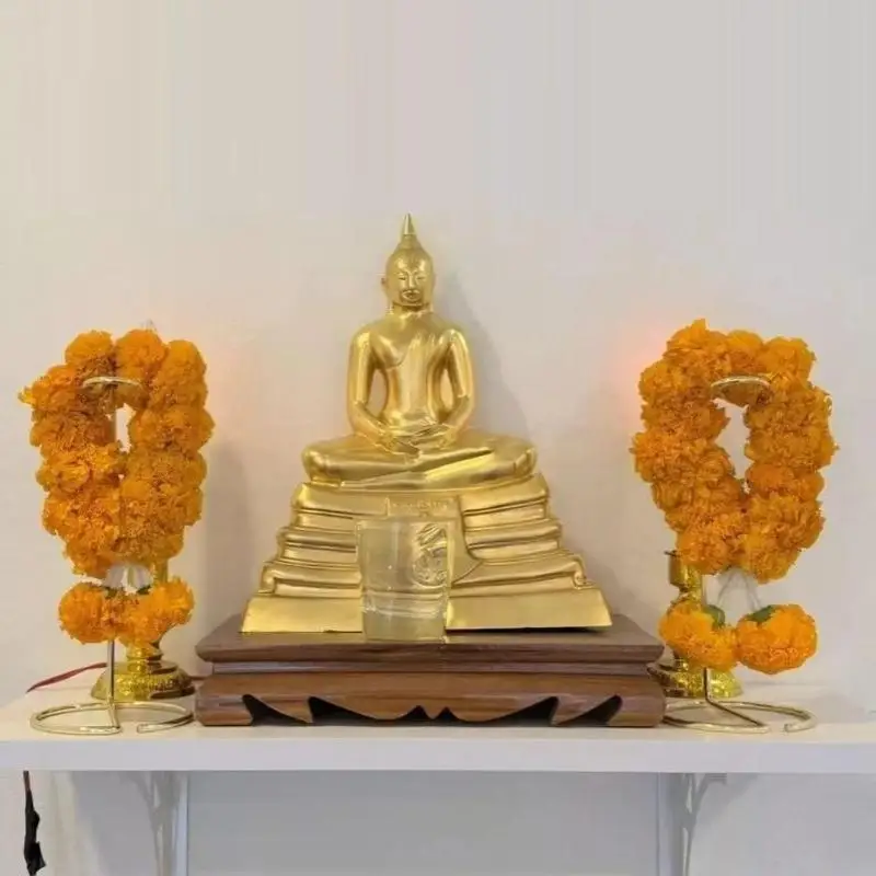 Hanging Base For The Wreath, Stainless Steel In Gold Color, Used To Support The Canopy, For Offering Worship