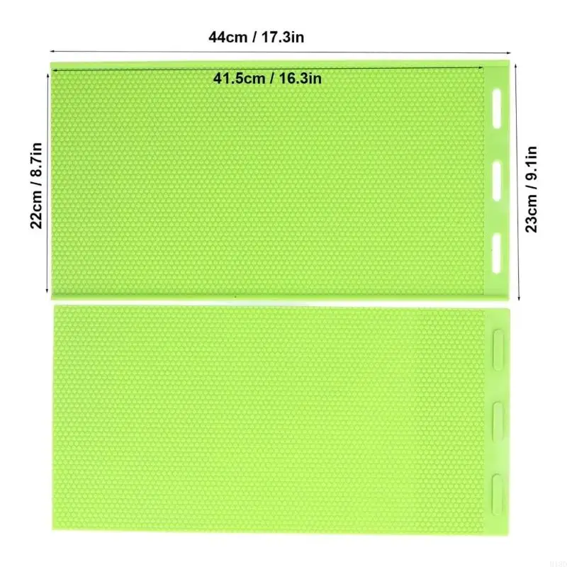 918d Silikon Press Form Wabenbasis Wabenform Silikon Beewax Blattformen