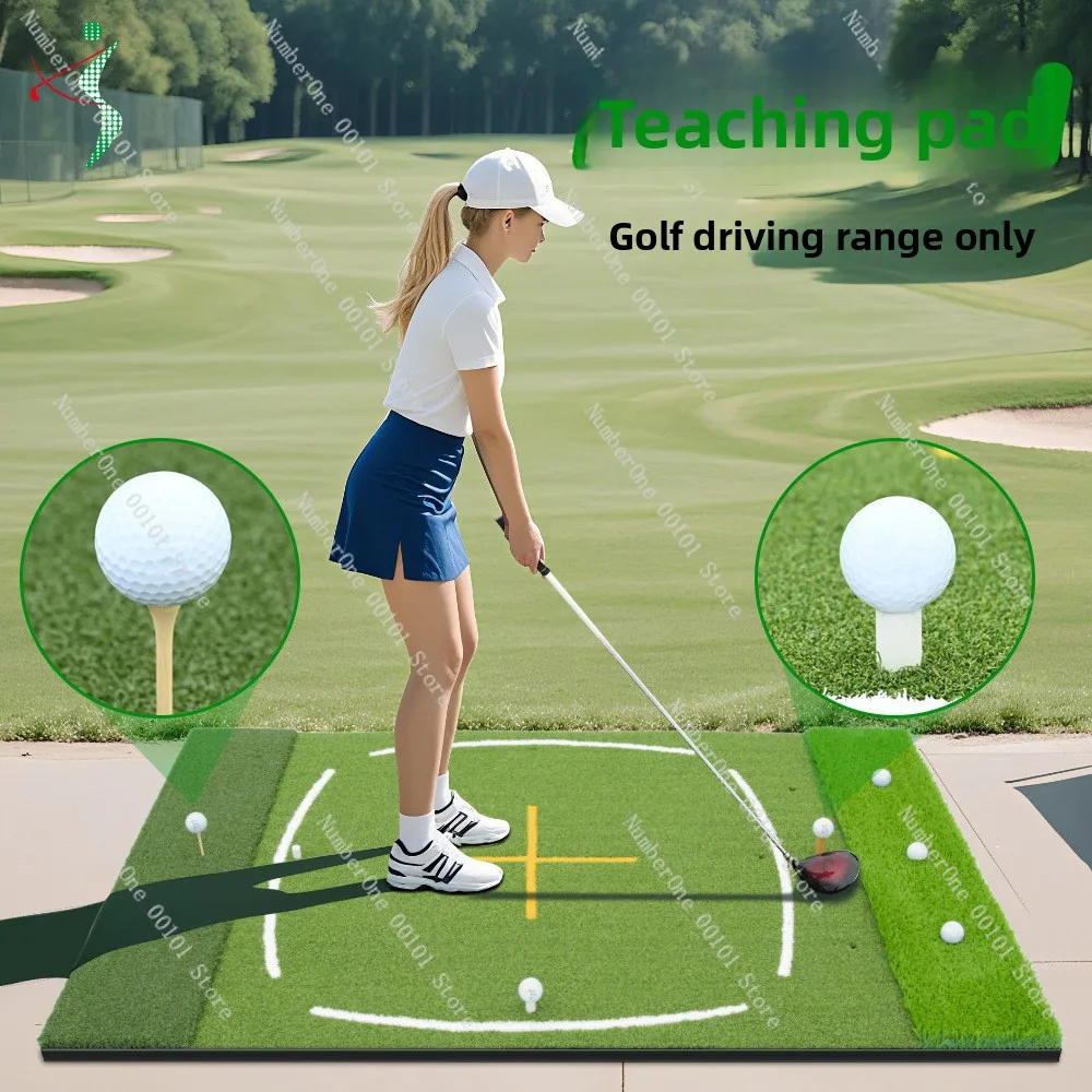 New Golf Teaching Hitting Mat Golf Practice Range Special Ball Mat Cross Auxiliary Swing Practice Mat
