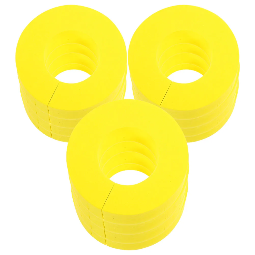 

12pcs Curl Sponge Ring For Long Thick Hair Damage-Free Curl Styling Tool C-Shaped Wave Curler Hair Styling Sponge Rings