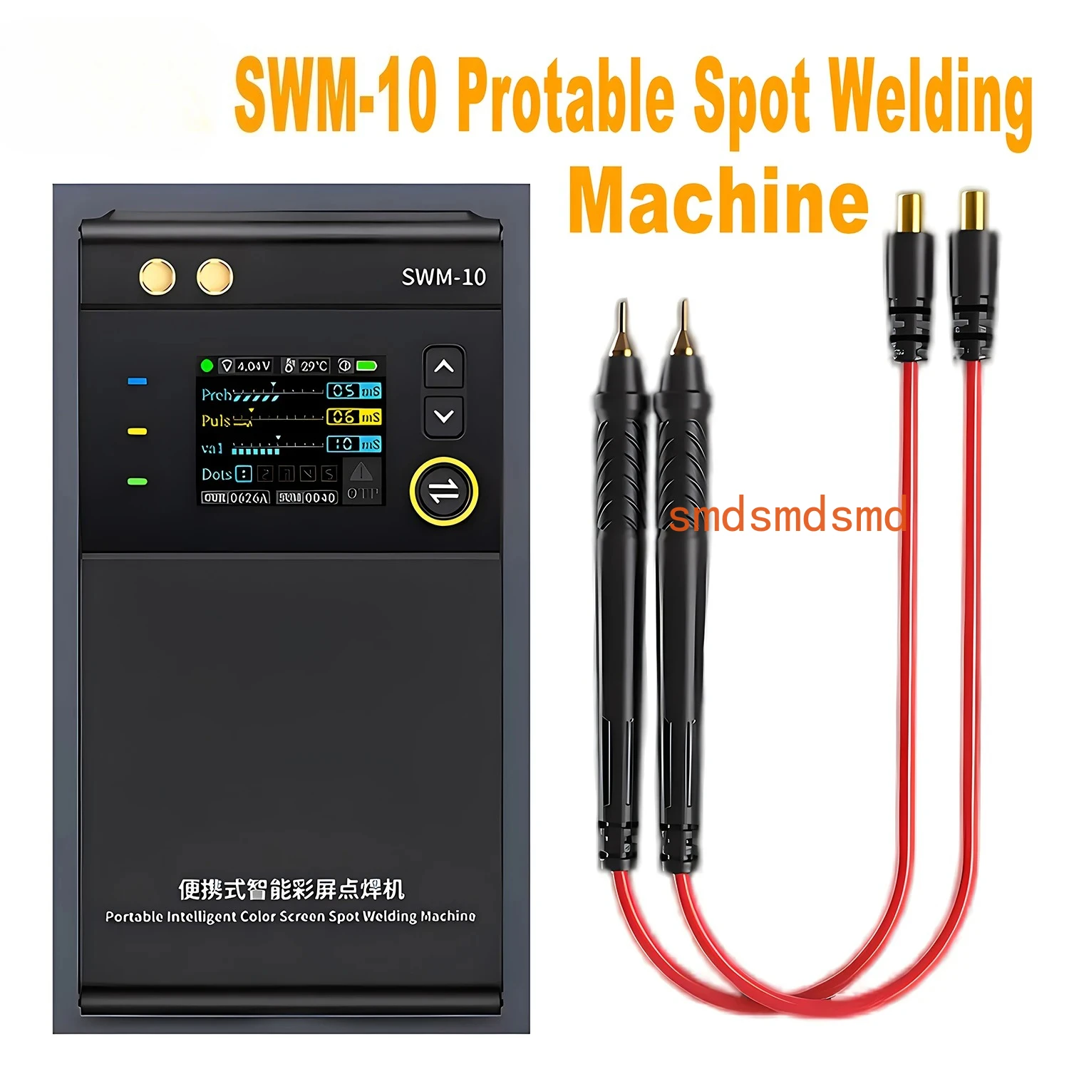 

SWM-10 Portable Spot Welding Machine 18650 Li-ion Battery Pack Spot Welders DIY Mini Welding Tool 5000mAh Weldable 0.25mm